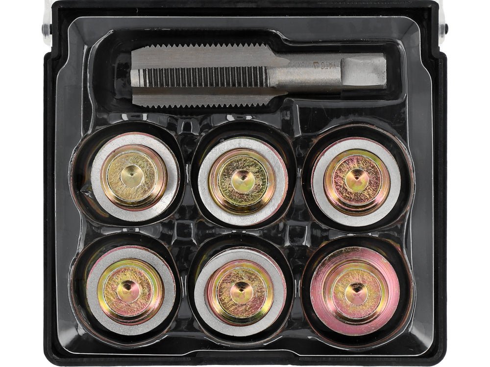 SET REPARAT BUSOANE YATO YT-17569 BAIE DE ULEI M18X1.5MM, 7 PIESE YATO - scule electrice si unelte profesionale - BricoMart