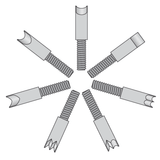 SET RINDEA PENTRU YATO YT-62910 MUCHII + 7 LAME YATO - scule electrice si unelte profesionale - BricoMart