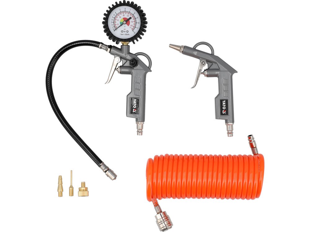 SET SCULE PNEUMATICE, 6 PIESE Yato YT - 23780 Yato - scule electrice si unelte profesionale - BricoMart