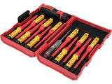 SET SURUBELNITA VDE, YATO YT-28295 11 CAPETE INTERSCHIMBABILE + CREION TENSIUNE YATO - scule electrice si unelte profesionale - BricoMart