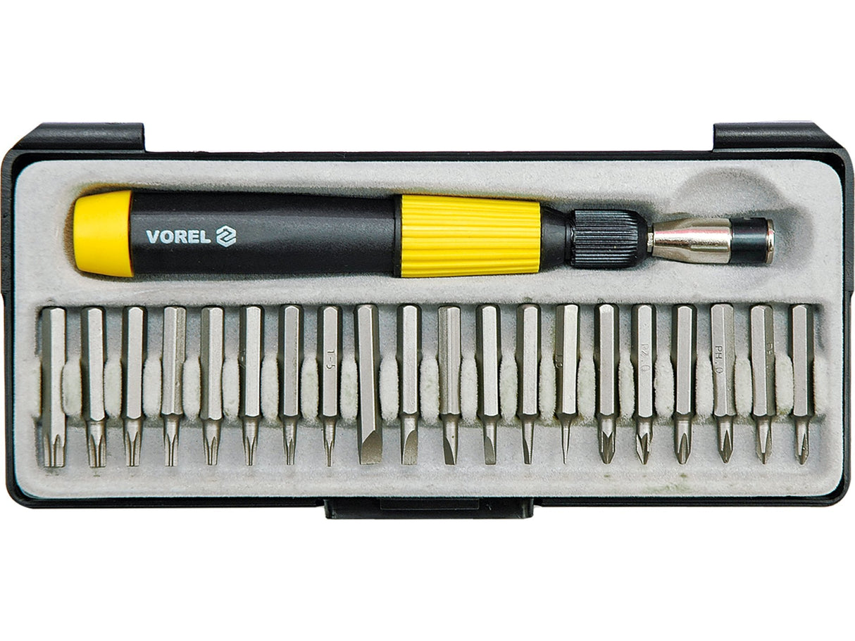 SET SURUBELNITA + VOREL 64370 BITI 21BUC VOREL - scule electrice si unelte profesionale - BricoMart
