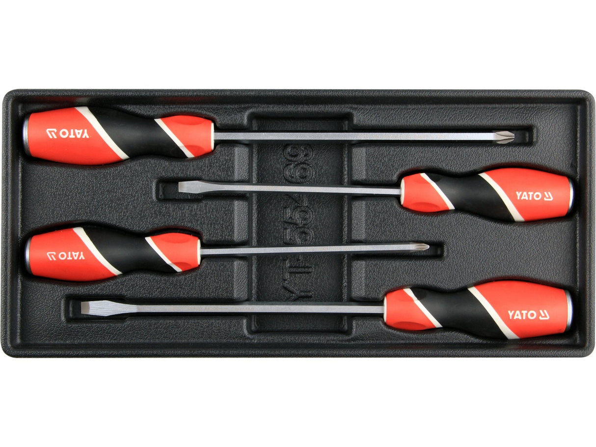 SET SURUBELNITE MECANICE YATO YT-55469 PENTRU DULAP - 4 BUC YATO - scule electrice si unelte profesionale - BricoMart