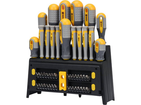SET SURUBELNITE SI VOREL 60780 BITI, 50 PIESE VOREL - scule electrice si unelte profesionale - BricoMart