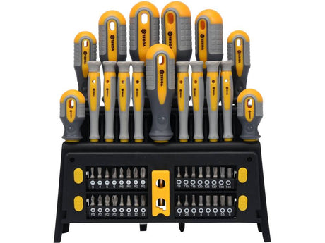 SET SURUBELNITE SI VOREL 60780 BITI, 50 PIESE VOREL - scule electrice si unelte profesionale - BricoMart