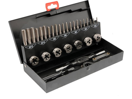 SET TAROZI SI YATO YT-2975 FILIERE 32 BUC, M3-12, HSS YATO - scule electrice si unelte profesionale - BricoMart