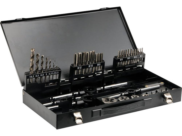 SET TAROZI SI YATO YT-2978 FILIERE HSS M3-12, 44 BUC YATO - scule electrice si unelte profesionale - BricoMart