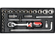 SET TUBULARE 25 YATO YT-12671 BUC\xa01/2 YATO - scule electrice si unelte profesionale - BricoMart