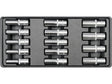 SET TUBULARE ADANCI YATO YT-5539 14 BUC, 8-21MM, PENTRU YT-5530 YATO - scule electrice si unelte profesionale - BricoMart