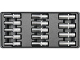 SET TUBULARE ADANCI YATO YT-5539 14 BUC, 8-21MM, PENTRU YT-5530 YATO - scule electrice si unelte profesionale - BricoMart