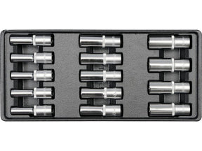 SET TUBULARE ADANCI YATO YT-5539 14 BUC, 8-21MM, PENTRU YT-5530 YATO - scule electrice si unelte profesionale - BricoMart