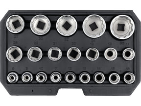 SET TUBULARE BIHEXAGONALE 1/2" Yato YT - 12630 Yato - scule electrice si unelte profesionale - BricoMart