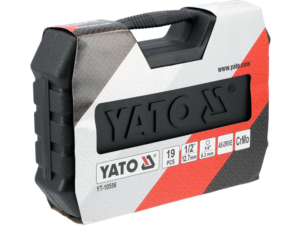 SET TUBULARE IMPACT LUNGI 1/2" Yato YT - 10556 Yato - scule electrice si unelte profesionale - BricoMart
