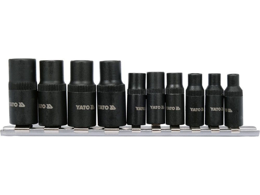 SET TUBULARE PENTRU TAROZI, 10 PIESE Yato YT - 29280 Yato - scule electrice si unelte profesionale - BricoMart