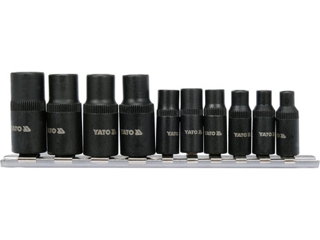 SET TUBULARE PENTRU TAROZI, 10 PIESE Yato YT - 29280 Yato - scule electrice si unelte profesionale - BricoMart