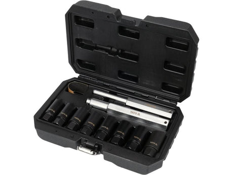 SET TUBULARE PENTRU YATO YT-060302 INDEPARTAREA SURUBURILOR DETERIORATE, 10 PIESE YATO - scule electrice si unelte profesionale - BricoMart
