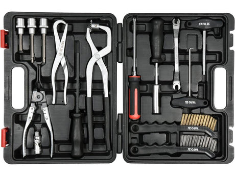 SET UNIVERSAL INTRETINERE YATO YT-06802 SISTEM FRANARE, 15 PIESE YATO - scule electrice si unelte profesionale - BricoMart
