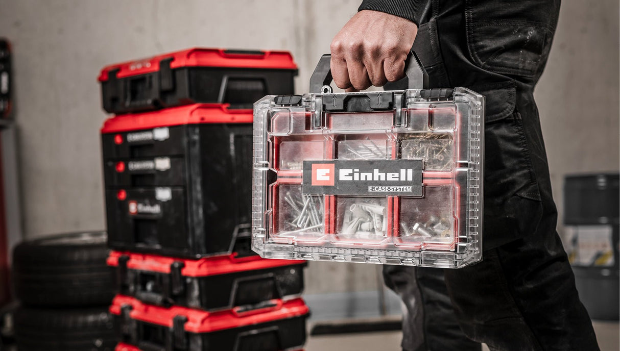 Sistem de cutii de transport Einhell E - Case Half Size Sortierbox BricoMart - scule electrice si unelte profesionale - BricoMart