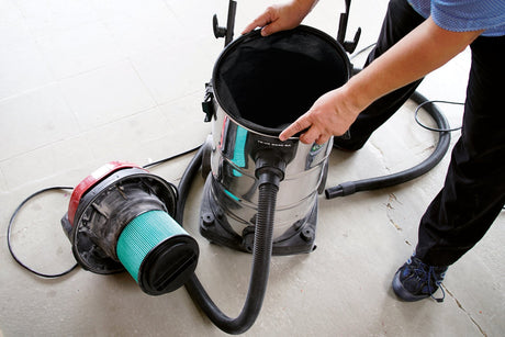 Sistem dublu de filtrare praf Original Einhell (accesoriu pentru aspiratoare umed/uscat, set filtru plisat HEPA si sac filtrare, filtreaza praful fin, protejeaza motorul, potrivit pentru alergici) Einhell - scule electrice si unelte profesionale - BricoMart