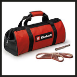 Slefuitor cu banda pe acumulator Einhell TE - BF 18 Li - Solo Power X - Change , 18 V, viteza de pana la 1.700 m/min, 2 brate de slefuit de 9 mm si 13 mm, inclusiv 12 benzi abrazive, fara acumulator Einhell - scule electrice si unelte profesionale - BricoMart