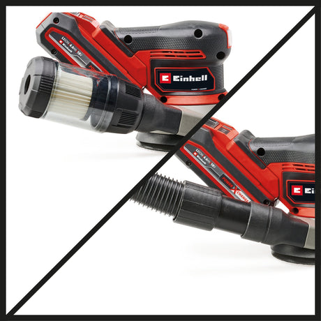 Slefuitor orbital fara fir Einhell Professional TP - RS 18/32 Li BL - Solo Power X - Change (18 V, fara perii, oscilatie 3.2 mm, talpa 125 mm, cu hartie abraziva, fara acumulator) Einhell - scule electrice si unelte profesionale - BricoMart