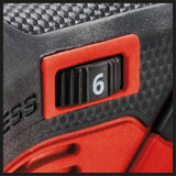 Slefuitor orbital fara fir Einhell Professional TP - RS 18/32 Li BL - Solo Power X - Change (18 V, fara perii, oscilatie 3.2 mm, talpa 125 mm, cu hartie abraziva, fara acumulator) Einhell - scule electrice si unelte profesionale - BricoMart