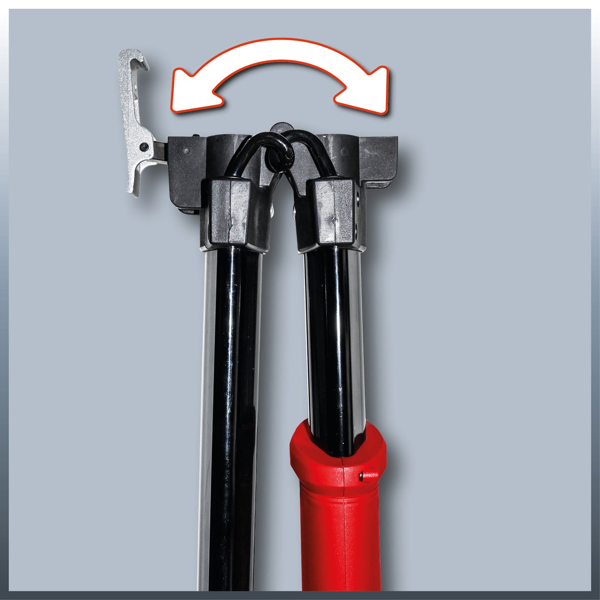 Slefuitor pentru pereti/ gips - carton Einhell TC - DW 225 (600W, platan rotativ max. 1500 rpm, disc de slefuit de 225 mm, maner telescopic, disc de slefuit cu sistem de prindere cu arici si bucla, inclusiv 6 discuri de slefuit Einhell - scule electrice si unelte profesionale - BricoMart