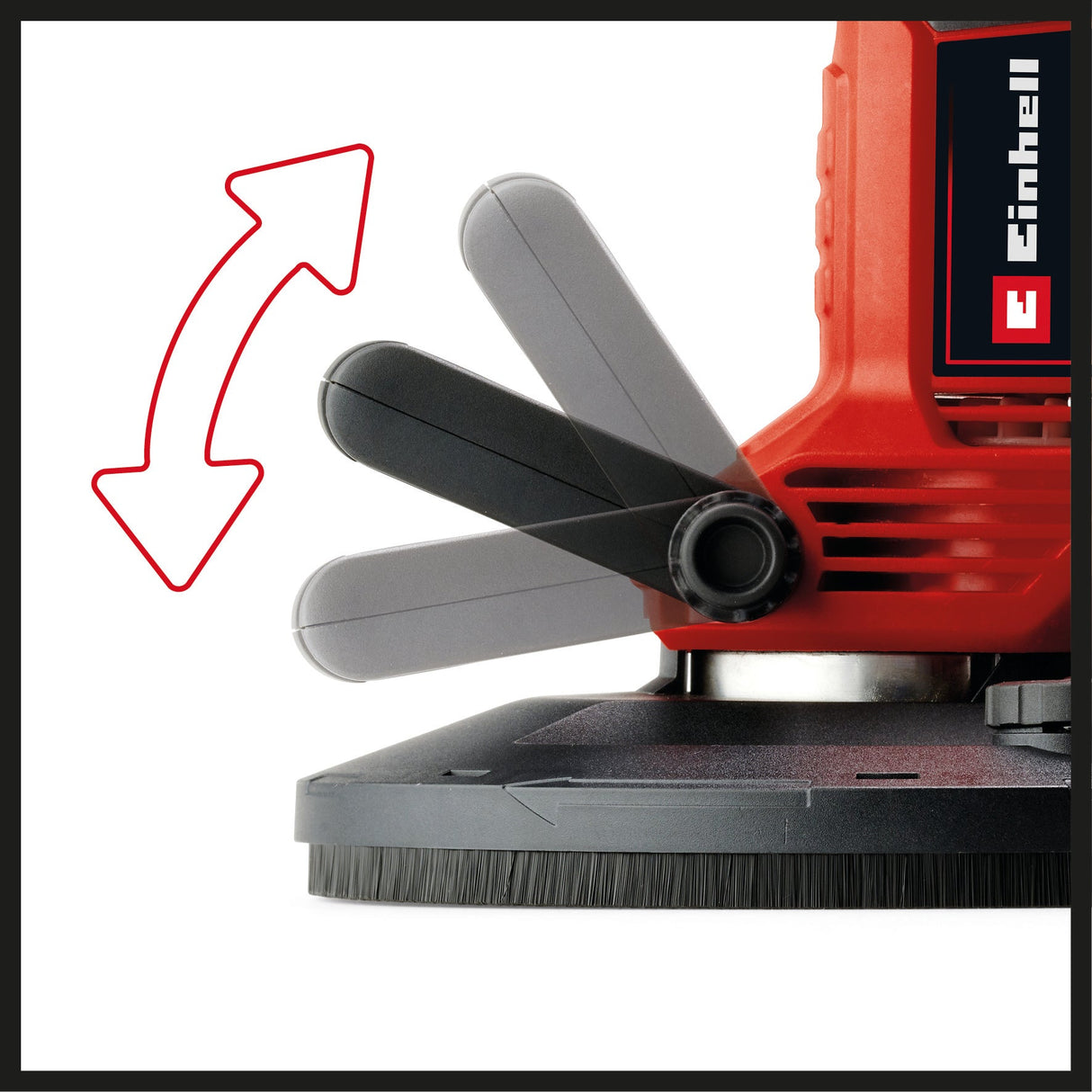 Slefuitor pentru pereti/ gips - carton Einhell TC - DWS 225 (1220W, disc de slefuit cu inel de perie, aspirare integrata a prafului, incl. 6 smirgheluri Ø 225 mm Einhell - scule electrice si unelte profesionale - BricoMart