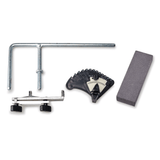 Slefuitor umed Einhell TC - WG 200, 125 W, rezervor de apa din inox, incl. piatra de slefuit, ghidaj unghiular, dispozitiv universal, disc de slefuit pentru piele, disc de slefuit umed Einhell - scule electrice si unelte profesionale - BricoMart
