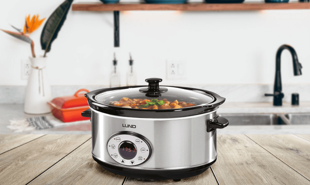 SLOW COOKER, 280W, LUND 67660 4,5L, TIMMER LUND - scule electrice si unelte profesionale - BricoMart