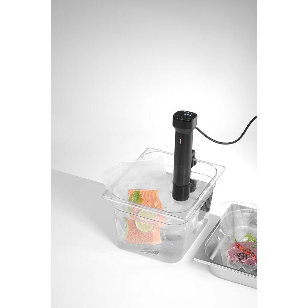 Sous vide stick Hendi, temp. 25°C-90°C,pas de 0,1°C,capacitate 30l,1200W, IPX7,63x97x(h)344mm