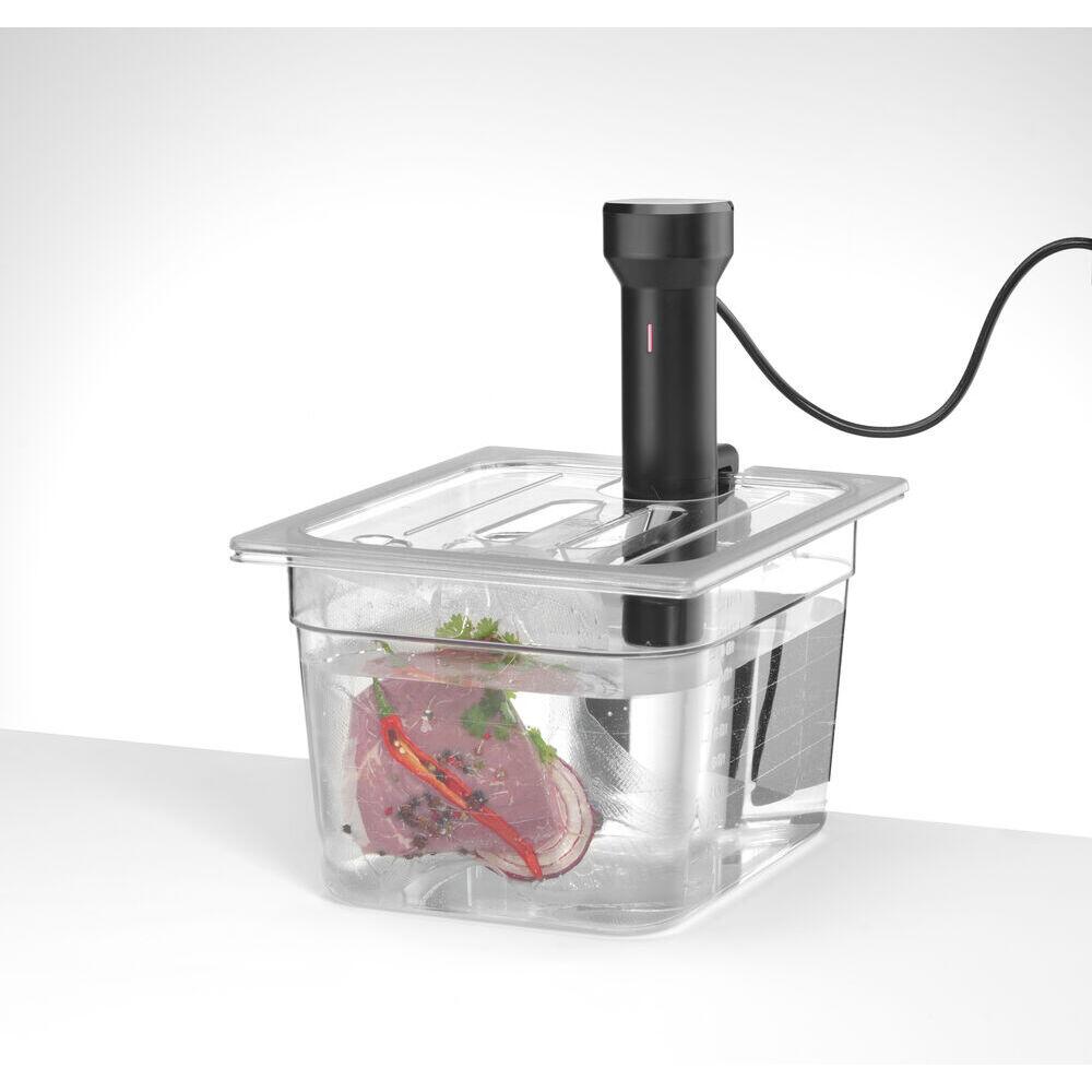 Sous vide stick Hendi, temp. 25°C-90°C,pas de 0,1°C,capacitate 30l,1200W, IPX7,63x97x(h)344mm