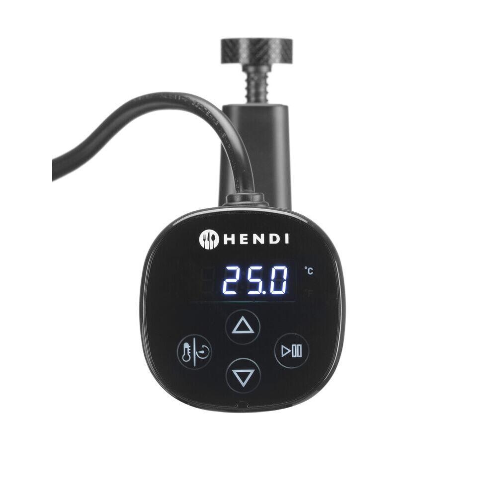 Sous vide stick Hendi, temp. 25°C-90°C,pas de 0,1°C,capacitate 30l,1200W, IPX7,63x97x(h)344mm