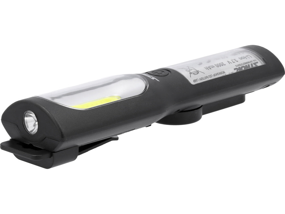 STHOR 82737 hordozható munkalámpa, 350LM, 4 üzemmód, USB C típusú, 2000mAh, 100000 óra, LED 