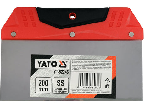 SPACLU INOX PT. CHITUIT 200MM Yato YT - 52246 - 200 mm Yato - scule electrice si unelte profesionale - BricoMart