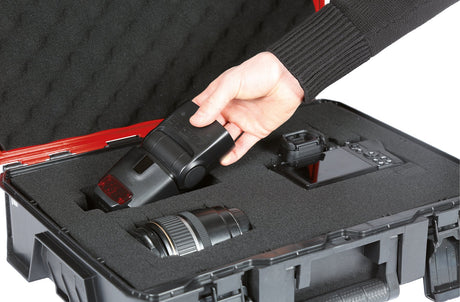 Spuma perforata originala Einhell (accesoriu E - Case, 1x spuma perforata pre - perforata pentru depozitarea in siguranta, de exemplu, a dispozitivelor sensibile) Einhell - scule electrice si unelte profesionale - BricoMart