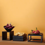 Stand Madeira Black 120x120x120 mm Fine Dine