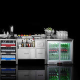 Stație de bar Boston, 1000x650x(H)900 mm, Barmatic