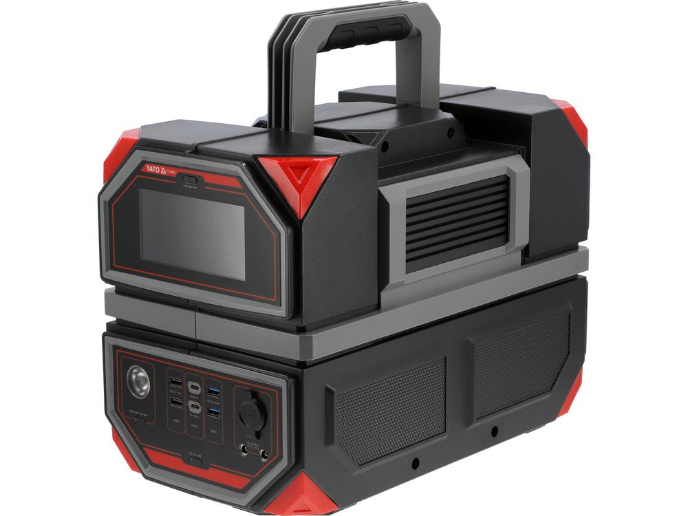 STATIE DE INCARCARE PORTABILA 1200W CU UPS, 917WH, 230V, USB - C PD Yato YT - 83092 - 1200 W, 2400 W, 18 W, 60 W Yato - scule electrice si unelte profesionale - BricoMart