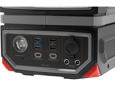 STATIE DE ÎNCĂRCARE PORTABILĂ YATO YT - 83091 , 600W, 504WH, 230V, USB - C PD , 20000 mAh YATO - scule electrice si unelte profesionale - BricoMart