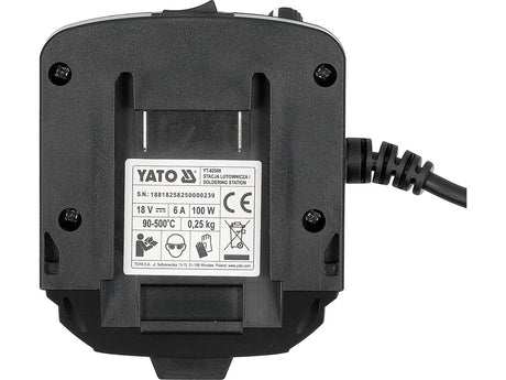 Statie de lipit YATO YT-82500, 18 V C245 fara acumulator - imagine 7