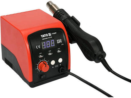 STATIE DE LIPT YATO YT-82457 CU PISTOL AER CALD, 750W YATO - scule electrice si unelte profesionale - BricoMart