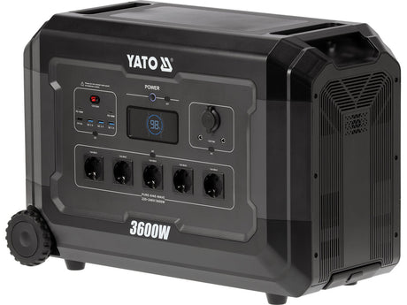 Statie incarcare portabila YATO YT-83096, 3600 W, 3072 wh
