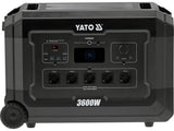 Statie incarcare portabila YATO YT-83096, 3600 W, 3072 wh - imagine 3