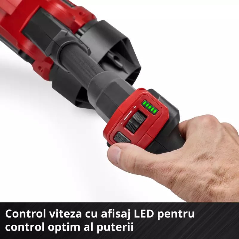Suflanta de frunze fara fir Einhell Professional GP-LB 36/270 Li E BL-Solo Power X-Change (36 V, viteza aer 270 km/h, fara perii, control al vitezei, accesoriu suflanta, fara baterie) - imagine 7