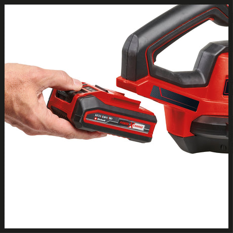 Suflanta universala pe acumulator Einhell GE - UB 18/250 Li E - Solo Power X - Change (18 V, viteza aer 250 km/h, teava din 3 piese, control electric al vitezei cu afisaj LED, fara acumulator Einhell - scule electrice si unelte profesionale - BricoMart