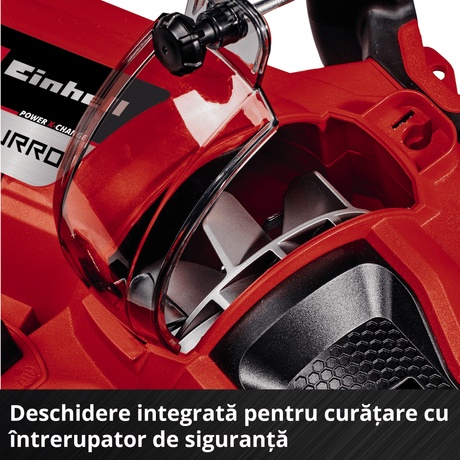 Suflanta/aspirator de frunze pe acumulator Einhell Professional VENTURRO 36/240 Power X - Change, 36V, Li - ion, putere de aspirare pana la 740 m³/h, sac de colectare 45l, functie de suflare pana la 240 km/h, fara acumulator sau incarcator Einhell - scule electrice si unelte profesionale - BricoMart