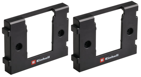 Suport de perete original pentru baterii Einhell Power X - Change (potrivit pentru depozitarea tuturor bateriilor Power X - Change, extensibil la infinit, instalare usoara, functie de prindere prin clic, include suruburi si dibluri Einhell - scule electrice si unelte profesionale - BricoMart