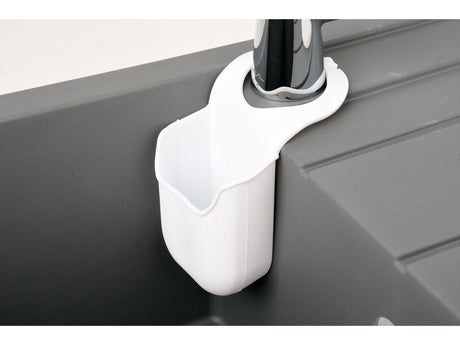 SUPORT DEPOZITARE BURETE VASE, DIN SILICON, ALB Fala 74786 - Organizator Fala - scule electrice si unelte profesionale - BricoMart