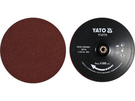 SUPORT DISC POLIZOR YATO YT - 47770 UNGHIULAR, 230MM YATO - scule electrice si unelte profesionale - BricoMart