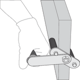 SUPORT PENTRU TRANSPORTAREA YATO YT - 37440 PLACILOR DE RIGIPS YATO - scule electrice si unelte profesionale - BricoMart